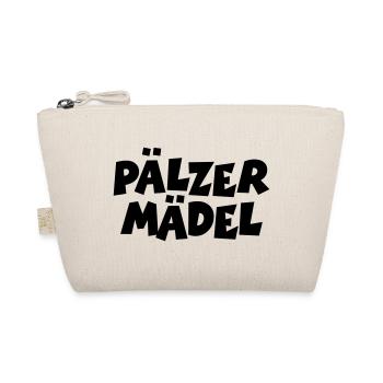 Pälzer Mädel - Pfälzer Mädchen aus der Pfalz - Bio-Täschchen - Natur - Vorne
