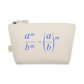 mathematics - Organic Pouch - nature - Front