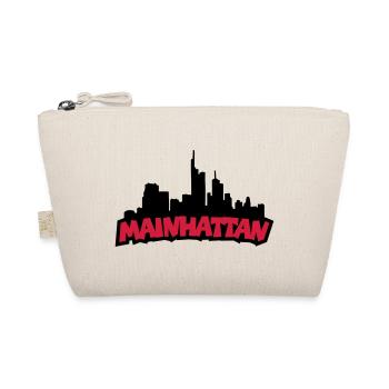 Mainhattan - Skyline der Stadt Frankfurt am Main - Bio-Täschchen - Natur - Vorne