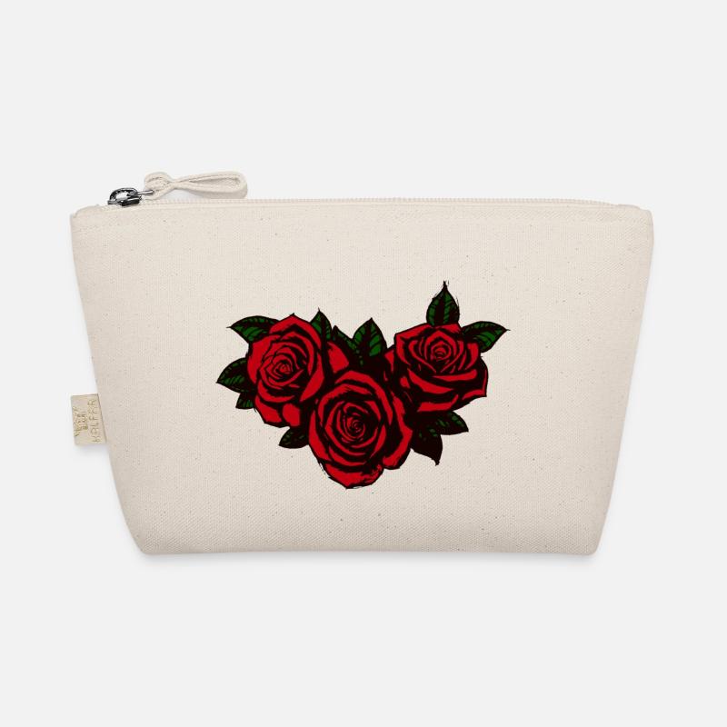 Three roses Organic Pouch
