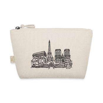 Paris Panorama - Bio-Täschchen - Natur - Vorne