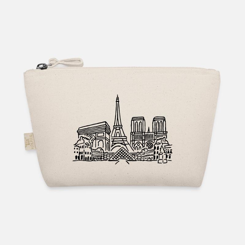 Paris Panorama Bio-Täschchen