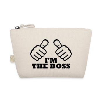 I'm the boss - Bio-Täschchen - Natur - Vorne