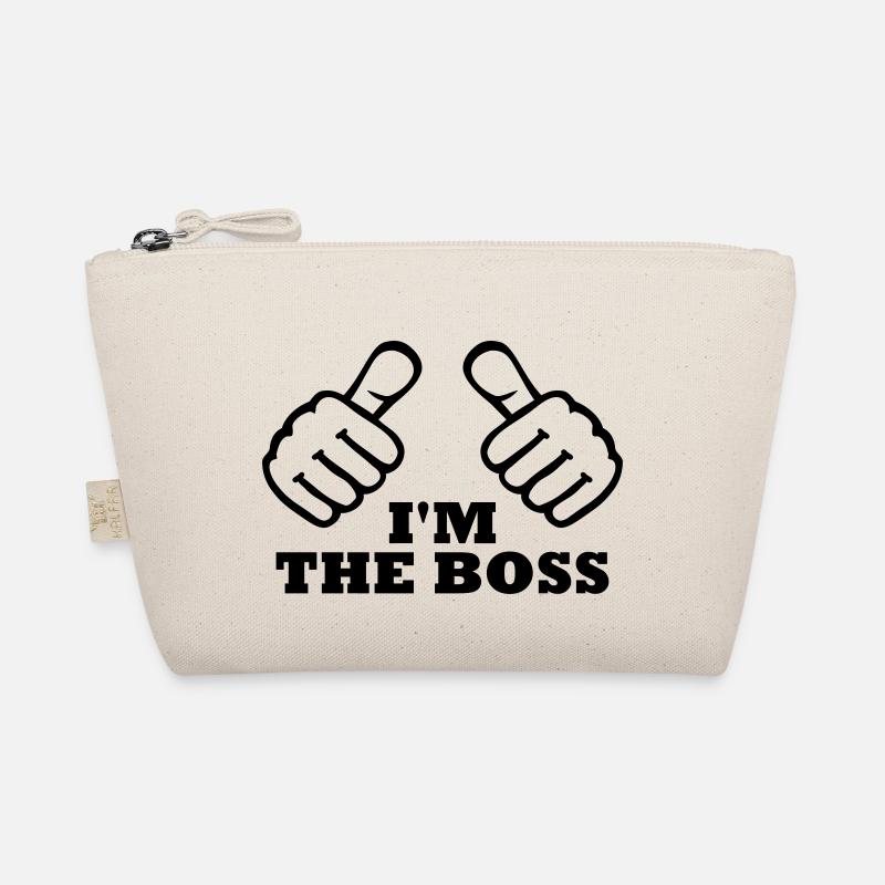 I'm the boss - Bio-Täschchen - Natur