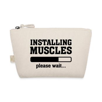 Installing Muscles - Organic Pouch - nature - Front