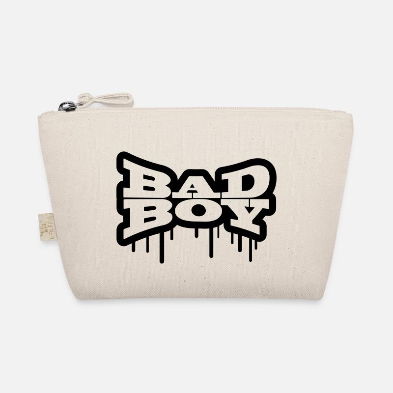 Bad Boy Böser Junge Graffiti Bio-Täschchen