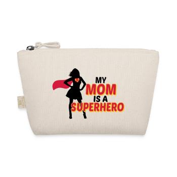 My mom is a Superhero - Trousse biologique - nature - Devant