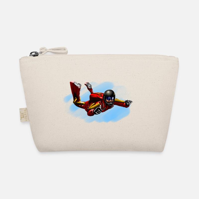 skydiver - Bio-Täschchen - Natur
