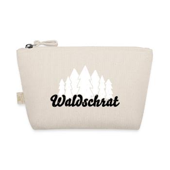 Waldschrat – Spruch für Outdoor- und Waldfans - Bio-Täschchen - Natur - Vorne