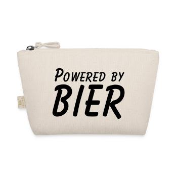 powered by bier - Bio-Täschchen - Natur - Vorne