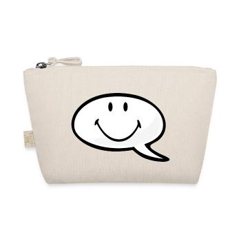 Smiley Speech Bubble - Trousse biologique - nature - Devant