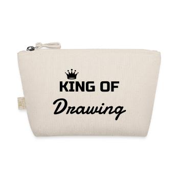 Zeichnung / Zeichner / Drawing / Drawer - Bio-Täschchen - Natur - Vorne