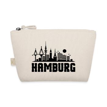 hamburg skyline stadt - Bio-Täschchen - Natur - Vorne