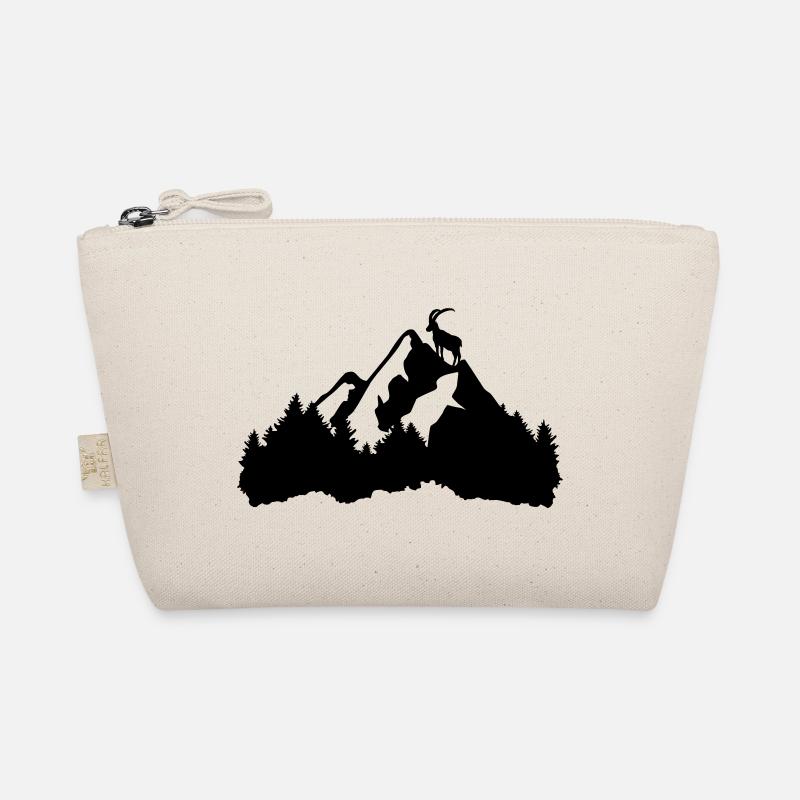 Mountains, Forest and Ibex Organic Pouch