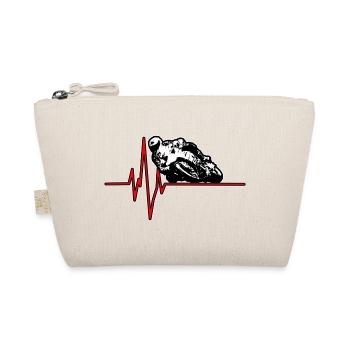 Motorcycle pulse 1 - Organic Pouch - nature - Front