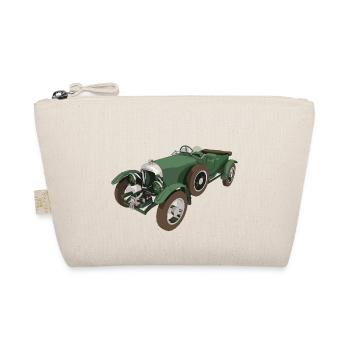 Schöner Oldtimer, Auto, KFZ - Bio-Täschchen - Natur - Vorne