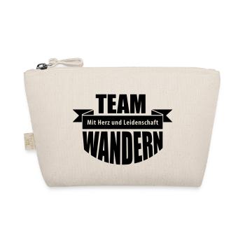 TEAM WANDERN – Natur Berge Urlaub hiking - Bio-Täschchen - Natur - Vorne