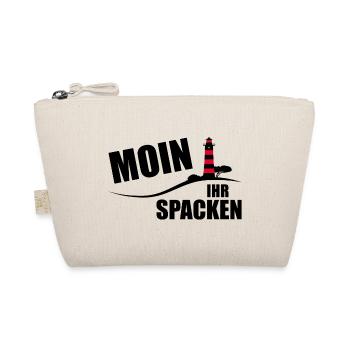 Moin ihr Spacken - Bio-Täschchen - Natur - Vorne