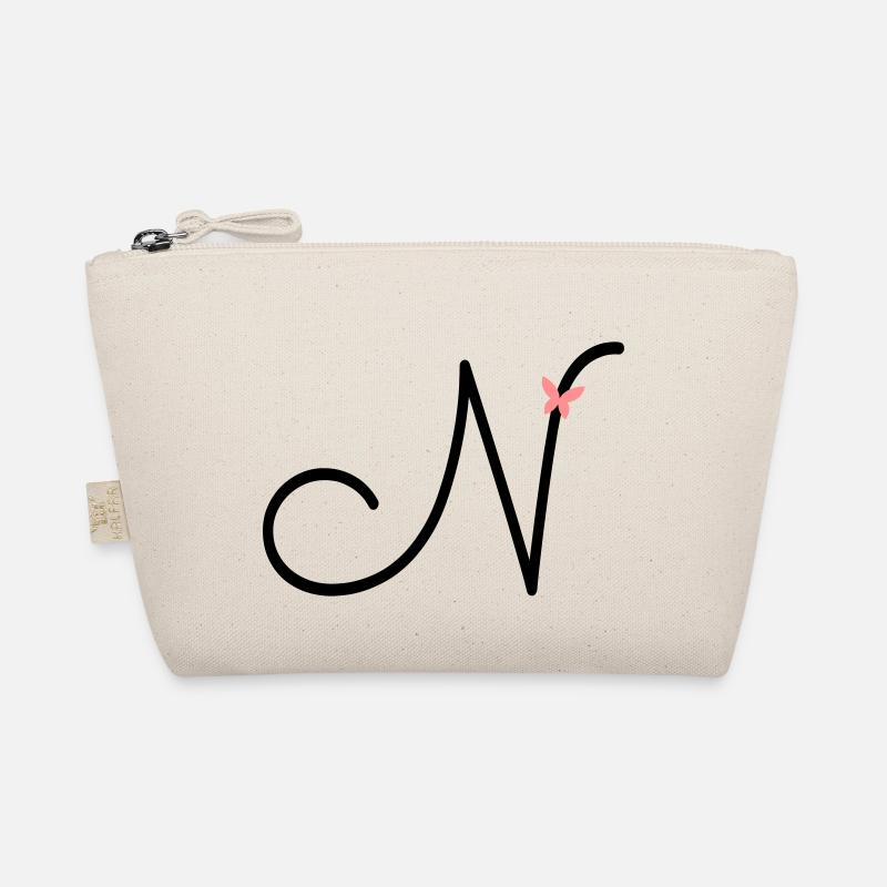 Lettre N Lettre initiale Papillon - Trousse biologique - nature