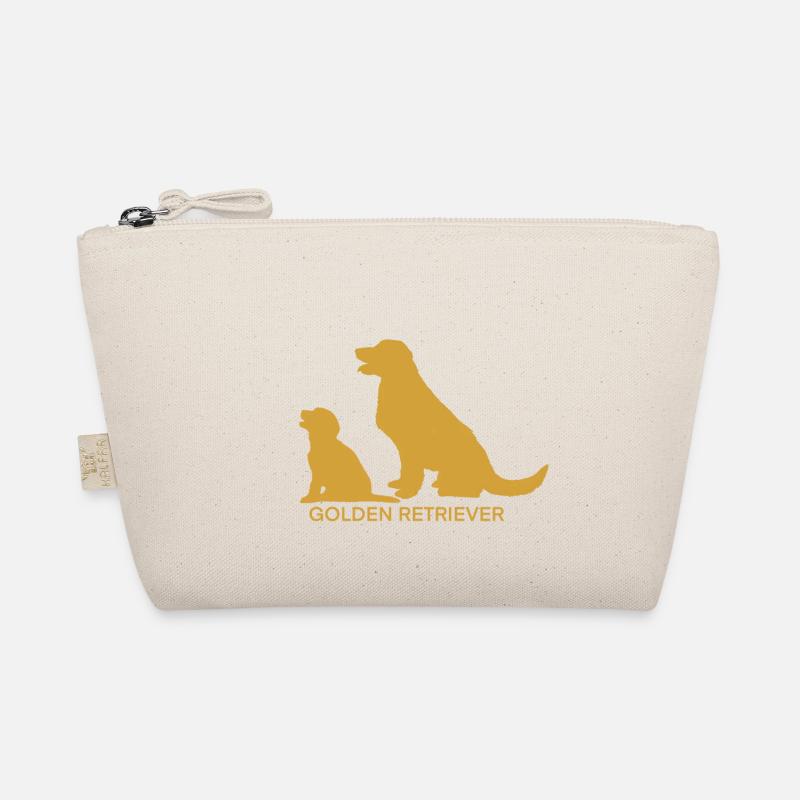 Golden Retriever - Bio-Täschchen - Natur