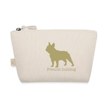 Französische Bulldogge - Bio-Täschchen - Natur - Vorne