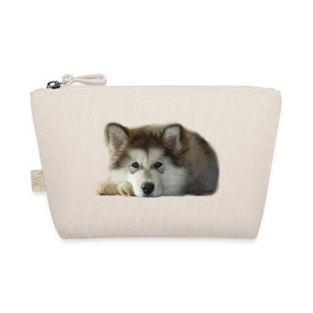Maia Malamute Welpe - Bio-Täschchen - Natur - Vorne