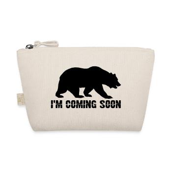Bear Brown Bear Bears - Organic Pouch - nature - Front