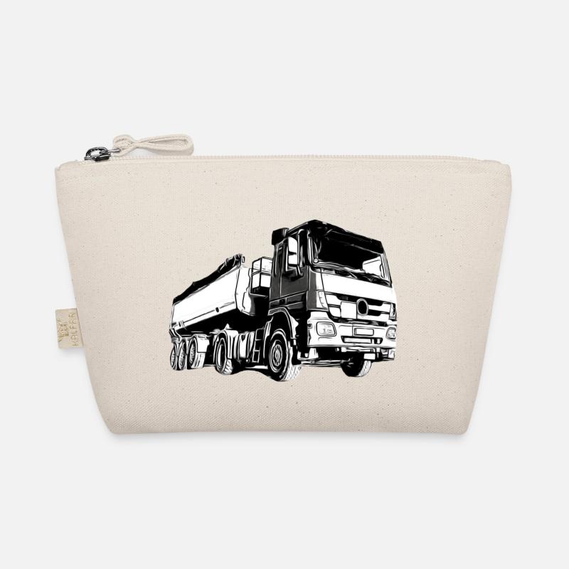 Lastwagen - Bio-Täschchen - Natur