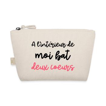 A l'intérieur de moi bat deux coeurs, naissance - Trousse biologique - nature - Devant