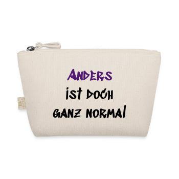 Anders ganz Normal - Bio-Täschchen - Natur - Vorne