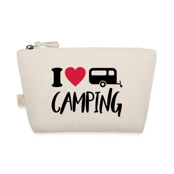 I Love Camping Campen Zelten - Trousse biologique - nature - Devant
