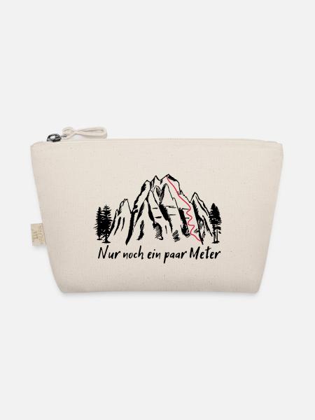 Berge, Bergsteigen - nur noch ein paar Meter - Bio-Täschchen - Natur - Vorne