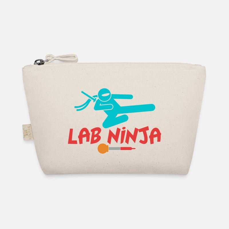 LAB NINJA - MEDIZINISCHER LABORTECHNIKER - Bio-Täschchen - Natur