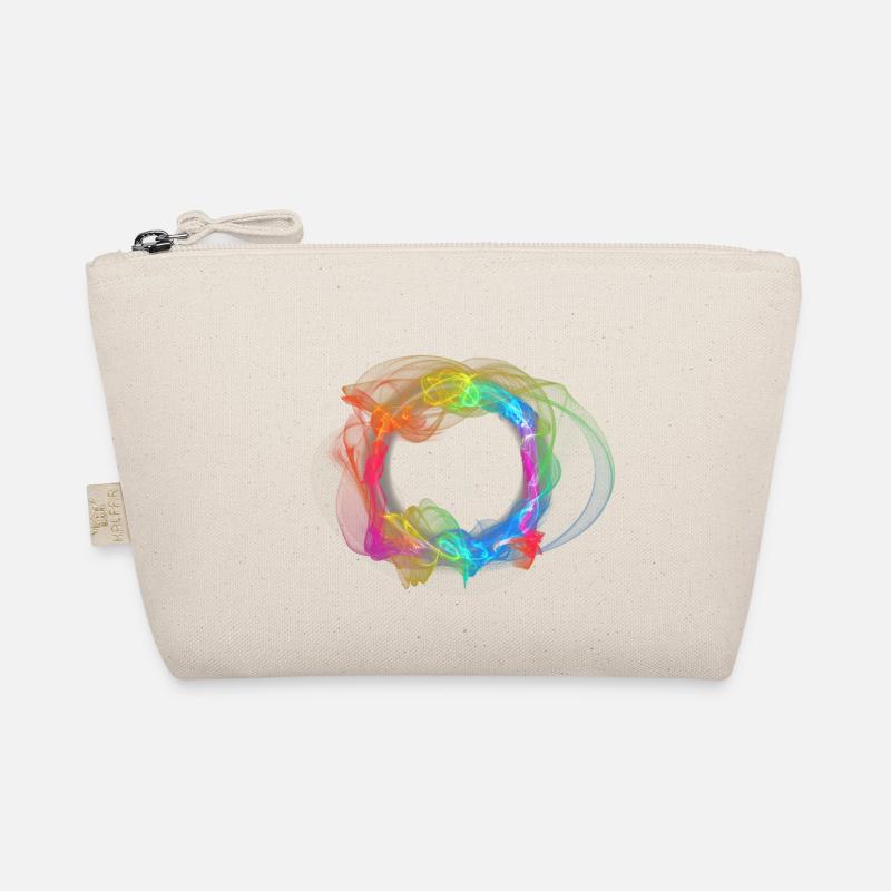 Rainbow Fire Ring Organic Pouch