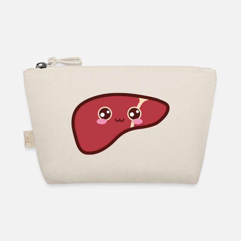 Leber Süß Kawaii Bio-Täschchen