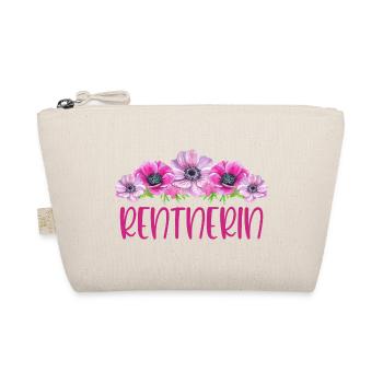 Rentnerin Blumen - Bio-Täschchen - Natur - Vorne