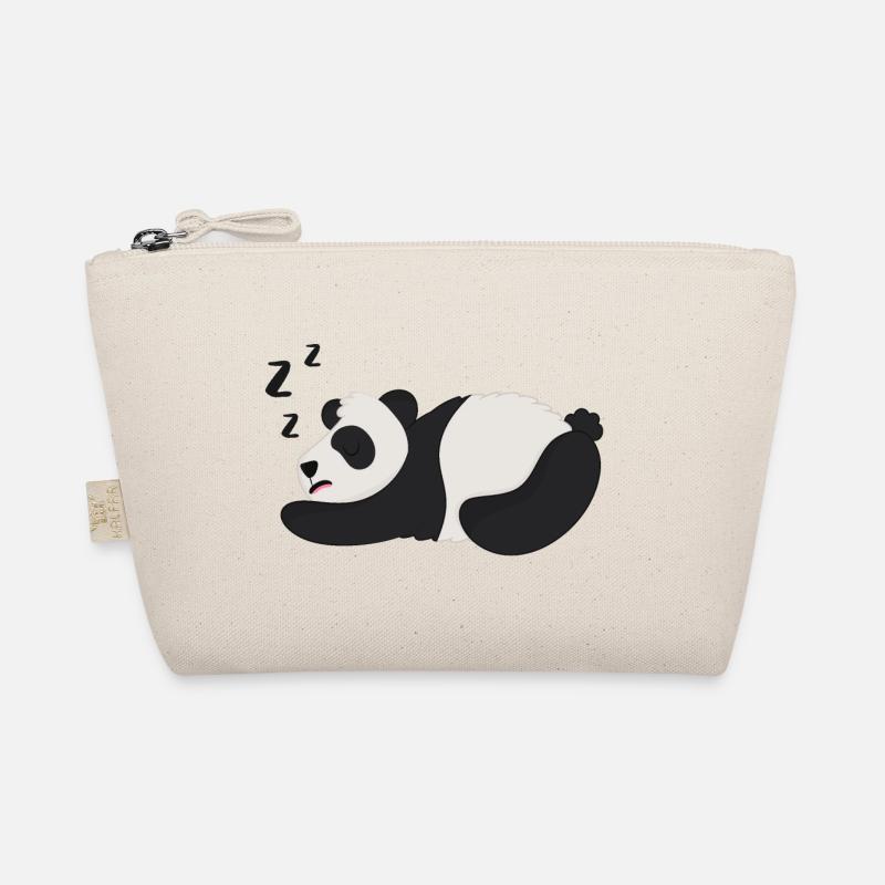 Panda Panda Bear Organic Pouch