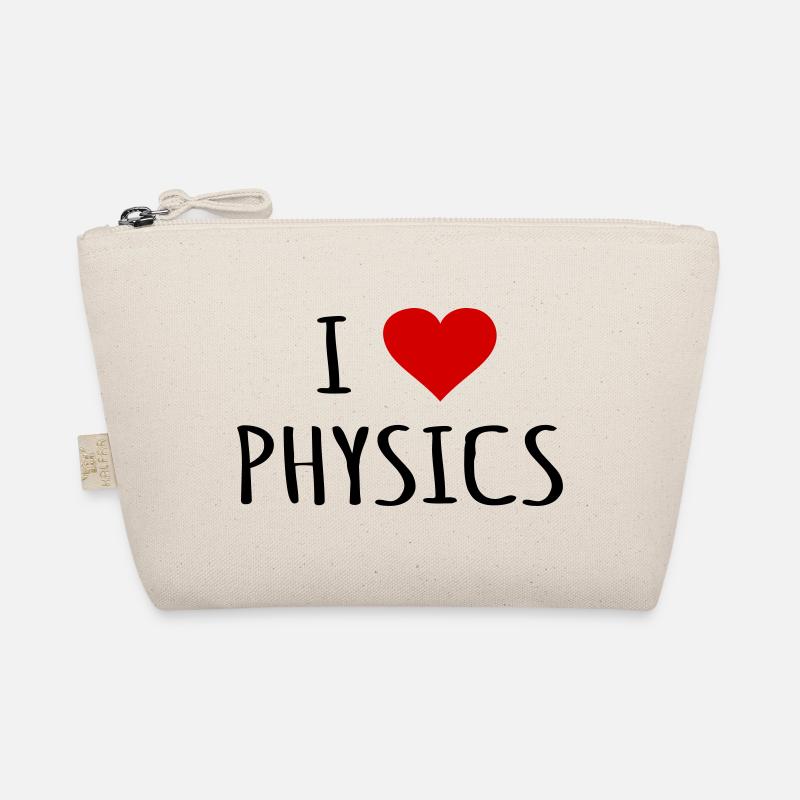 I Love Physics Physicist Physics Teacher Gift Idea Organic Pouch