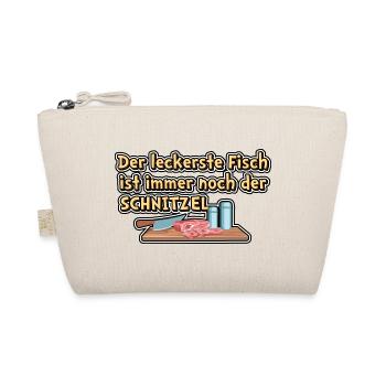 Der leckerste Fisch ist immer noch der SCHNITZEL - Bio-Täschchen - Natur - Vorne