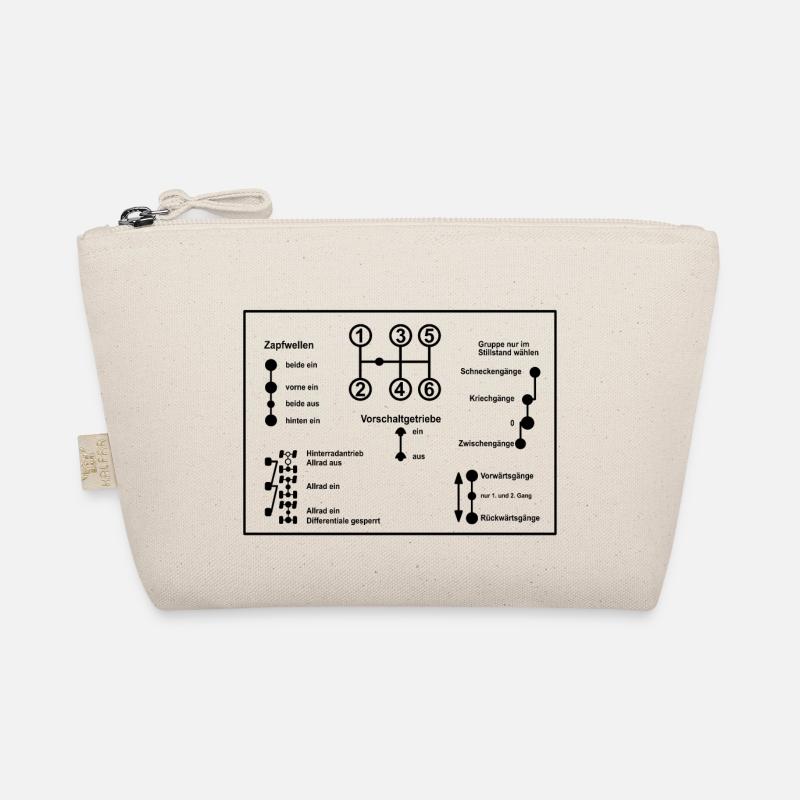 Schaltbild - Offroad - Unimog - Oldtimer Bio-Täschchen