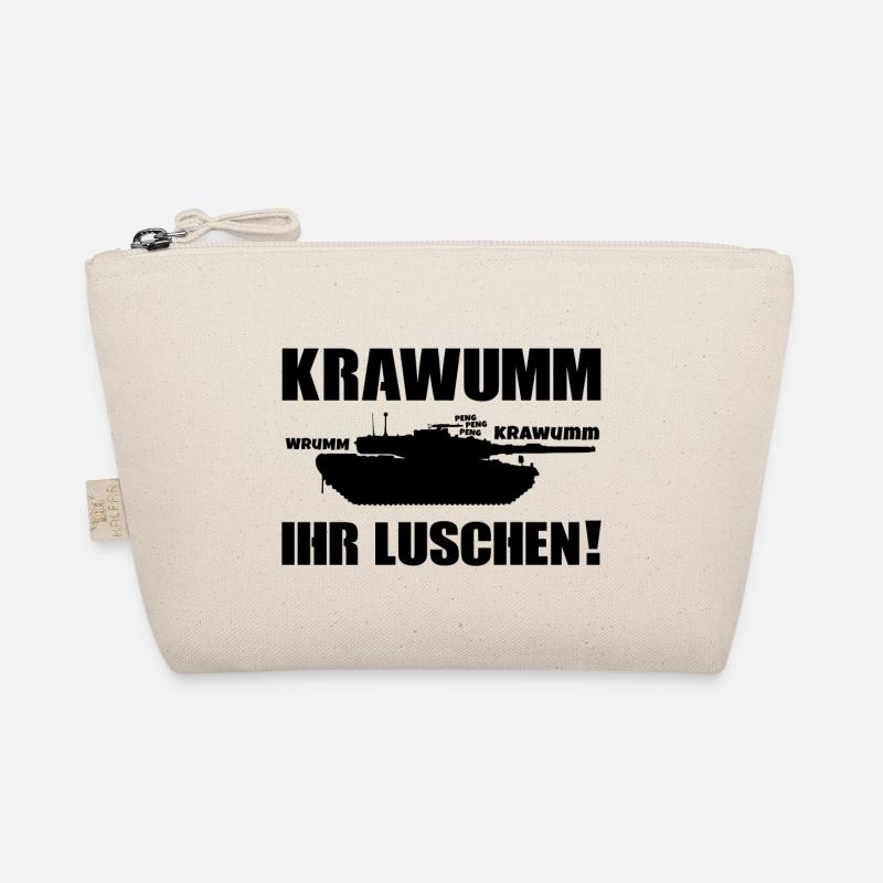 Leopard 2 Panzer Tank Kampfpanzer Bio-Täschchen