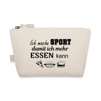 Mehr Sport, mehr Essen - Bio-Täschchen - Natur - Vorne