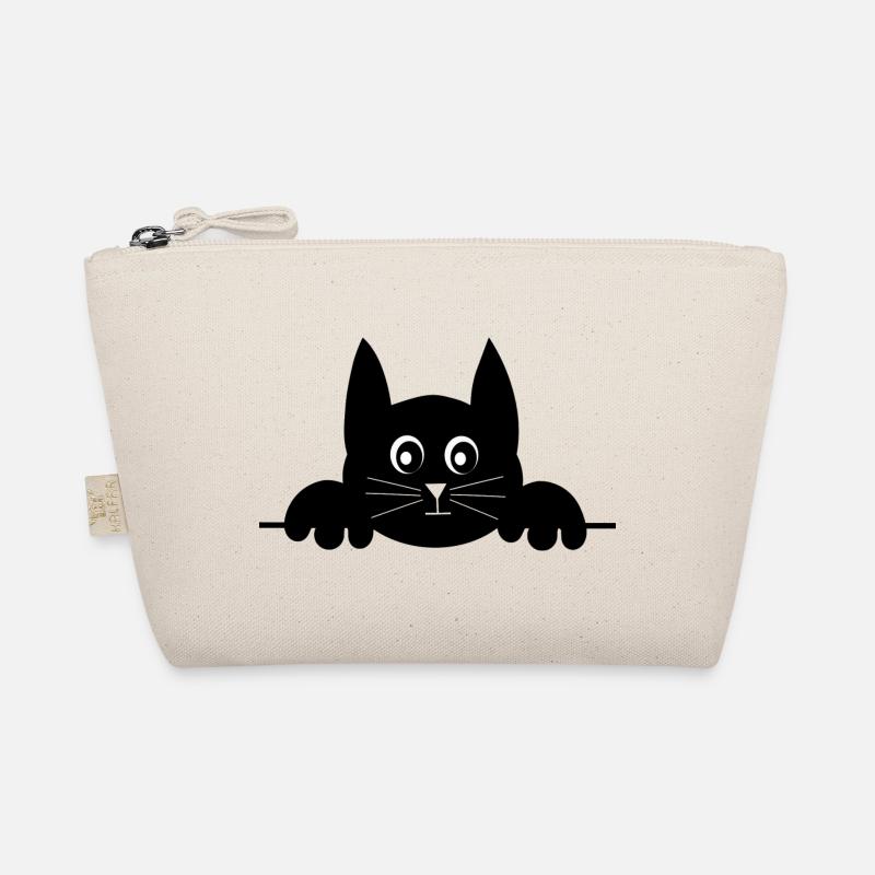 Drôle de chat – cadeau de design de chat mignon - Trousse biologique - nature