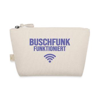very peri buschfunk lästerschwester funkt - Bio-Täschchen - Natur - Vorne