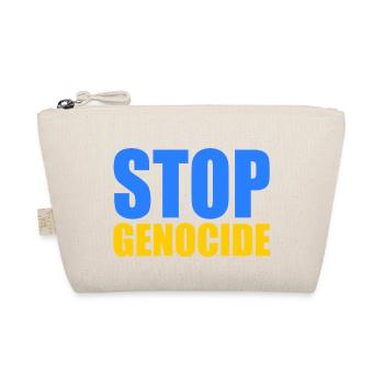 Stop genocide - Organic Pouch - nature - Front