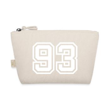 93 Number Symbol - Organic Pouch - nature - Front
