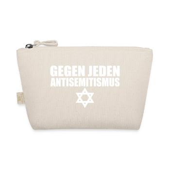Gegen jeden antisemitismus - Bio-Täschchen - Natur - Vorne