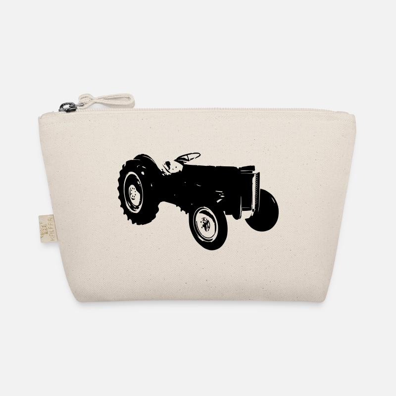 old tractor old tractor Organic Pouch