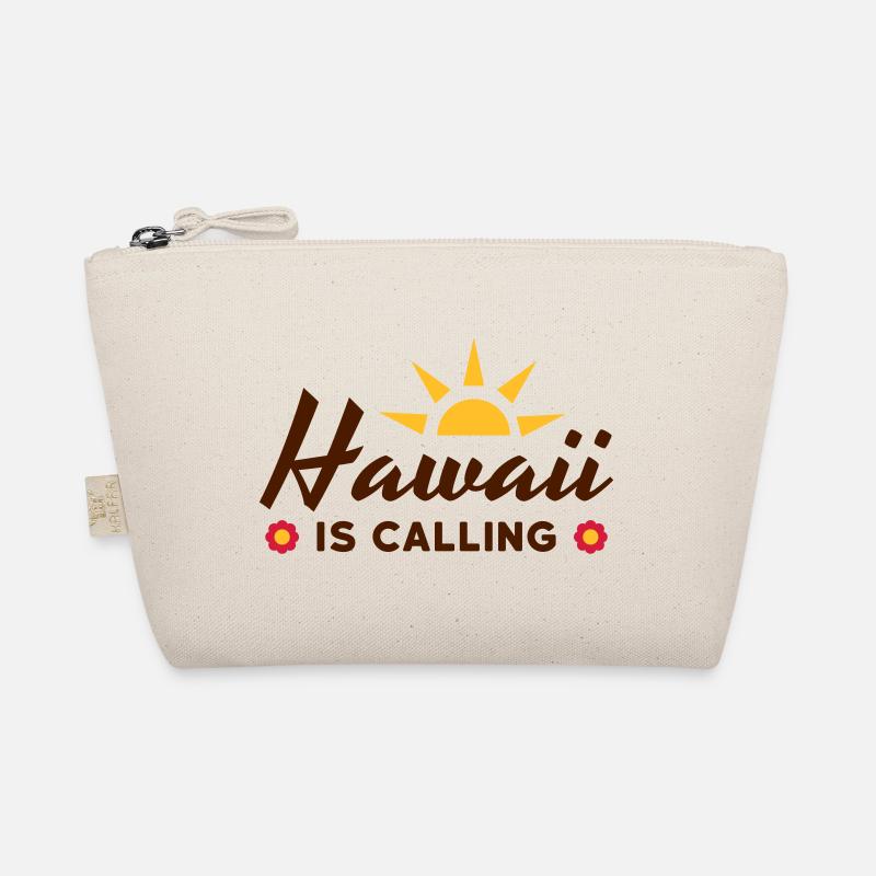 Hawaii is calling (sun, sun rays, flowers) Organic Pouch