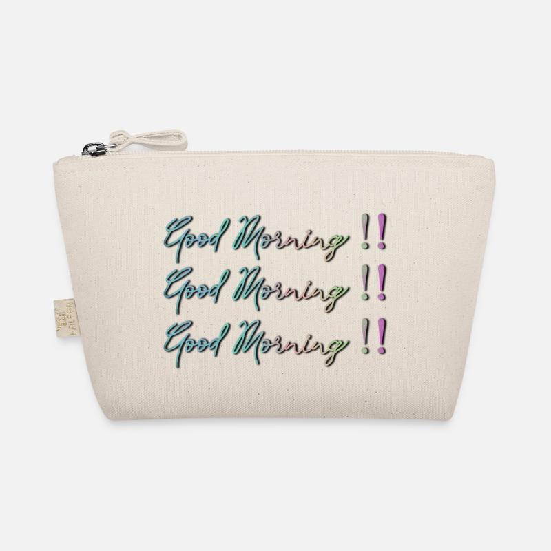 Good Morning - Bio-Täschchen - Natur